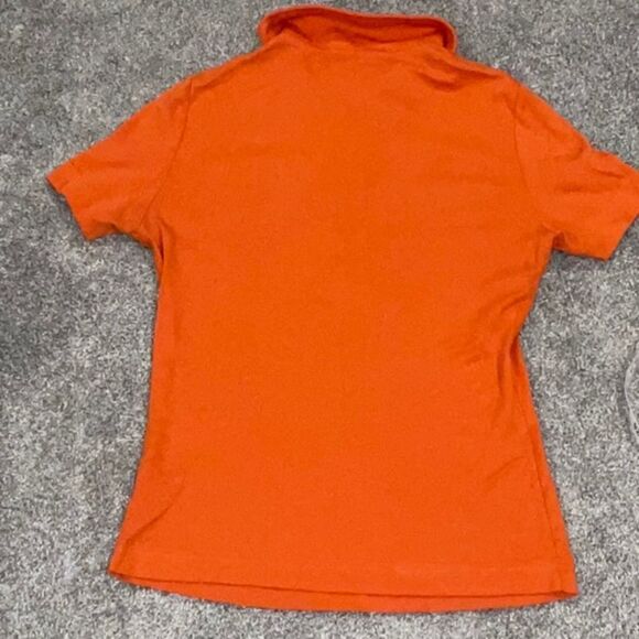 Tory Burch short sleeve tee with gold buttons - Picture 5 of 5